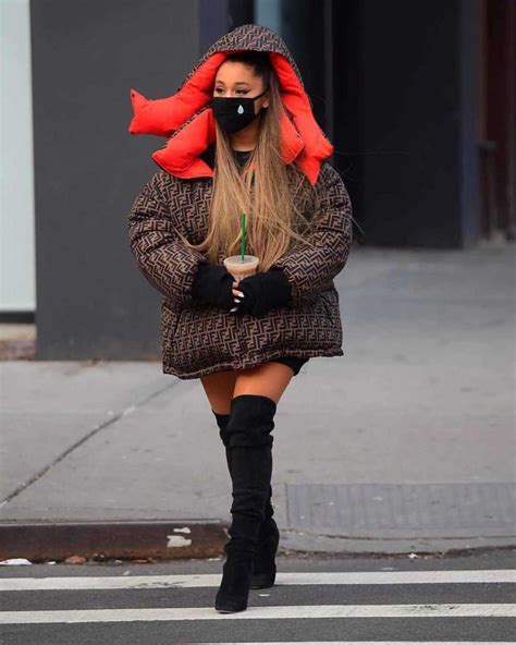 fendi jacket ariana grande|Ariana Grande clothes.